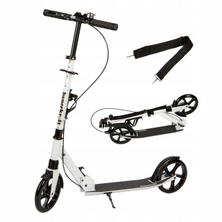 Veľká skladacia kolobežka 95-105cm s ručnou brzdou